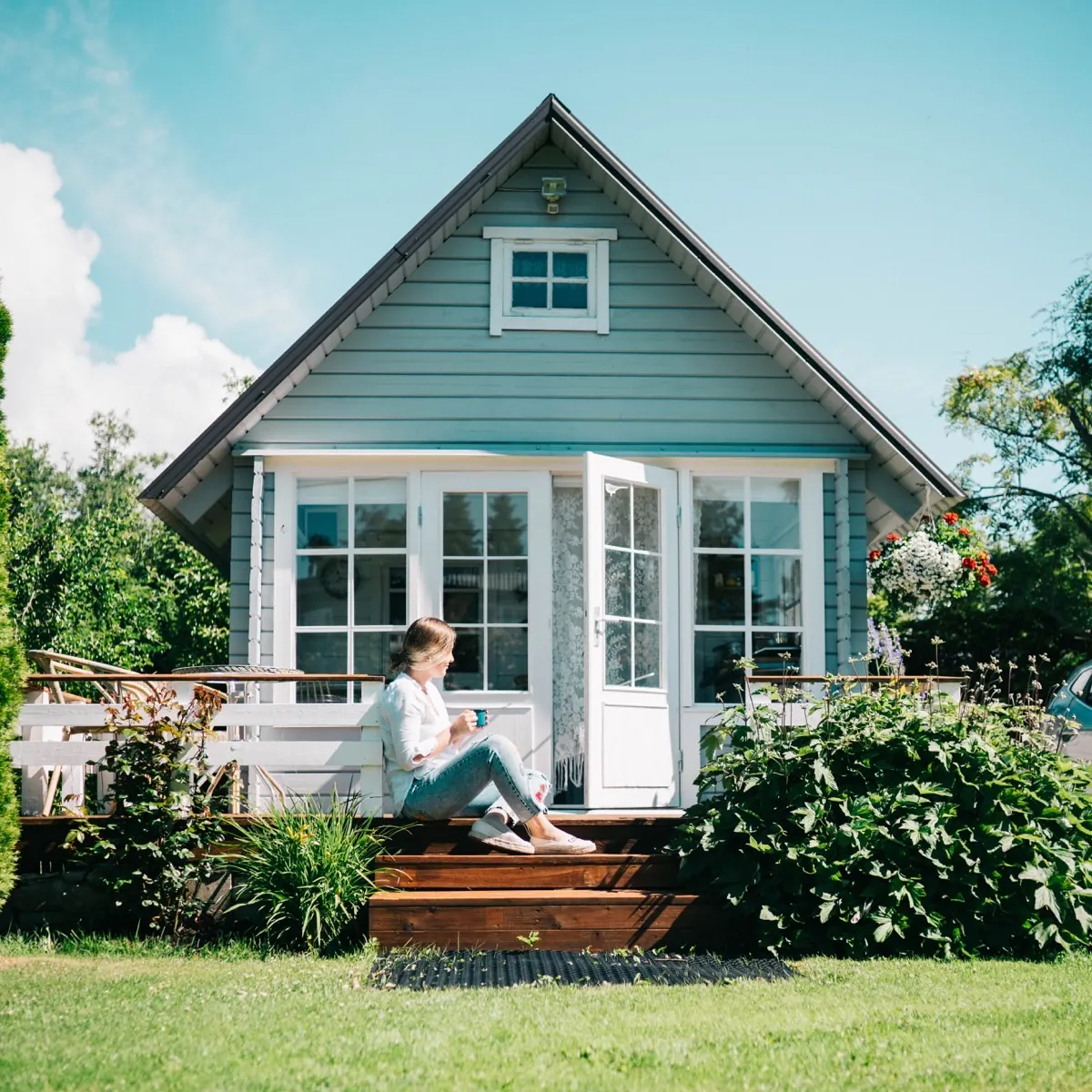 Maison illustrant les conseils en investissement immobilier (résidence principale, locatif, SCPI)